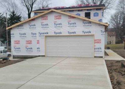 Home garage addition